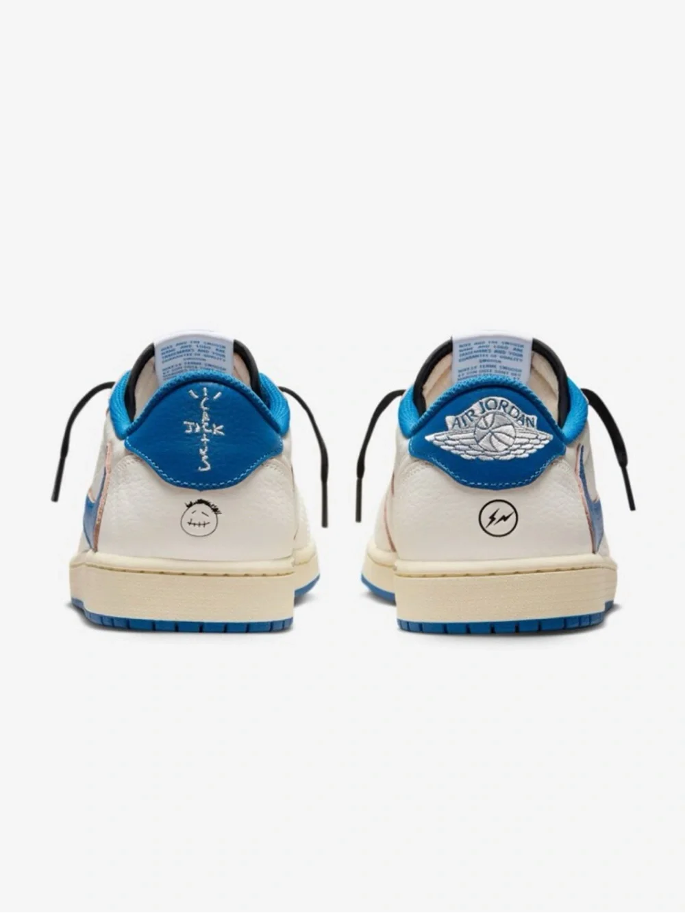 Travis Scott x Fragment x Air Jordan 1 Low OG Muslin-Military Blue DM7866-104